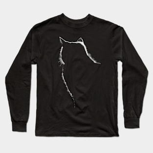 Cat on counter day Long Sleeve T-Shirt